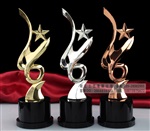 沈阳合金奖杯定制，合作共赢奖杯定制，优秀供应商奖杯