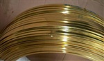 厂家直销东莞优质黄铜线H62环保黄铜扁线