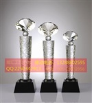 云浮水晶奖杯厂家，云浮企业优秀员工水晶奖杯