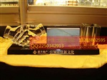 江门企业周年庆典礼品制作，江门水晶纪念品制作