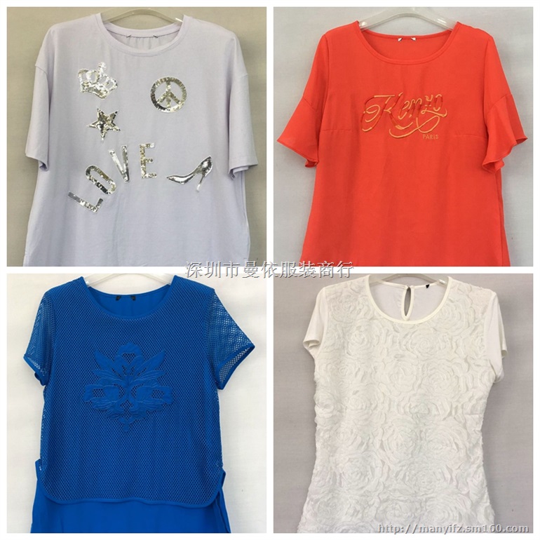 深圳大型货仓外贸原单和品牌原单女装尾单尾货亏本清仓