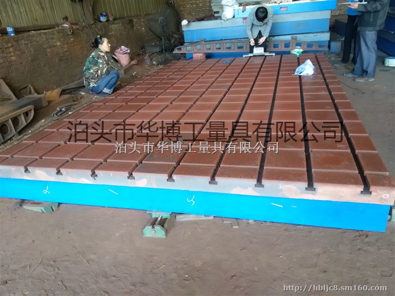 铸铁圆形平台T型槽平台圆形铸铁平台规格