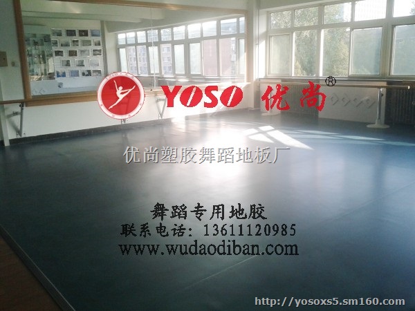 舞蹈房地胶价格 亮光舞蹈地胶 专业舞蹈塑胶地板