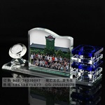 水晶纪念礼品，同学聚会礼品，同学聚会水晶牌定制