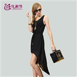 深圳品牌折扣女装外贸尾货漂亮春夏连衣裙低价批发