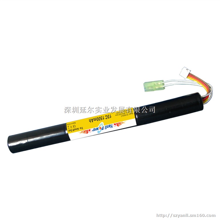高倍率磷酸铁锂电池9.6V 1500mAh
