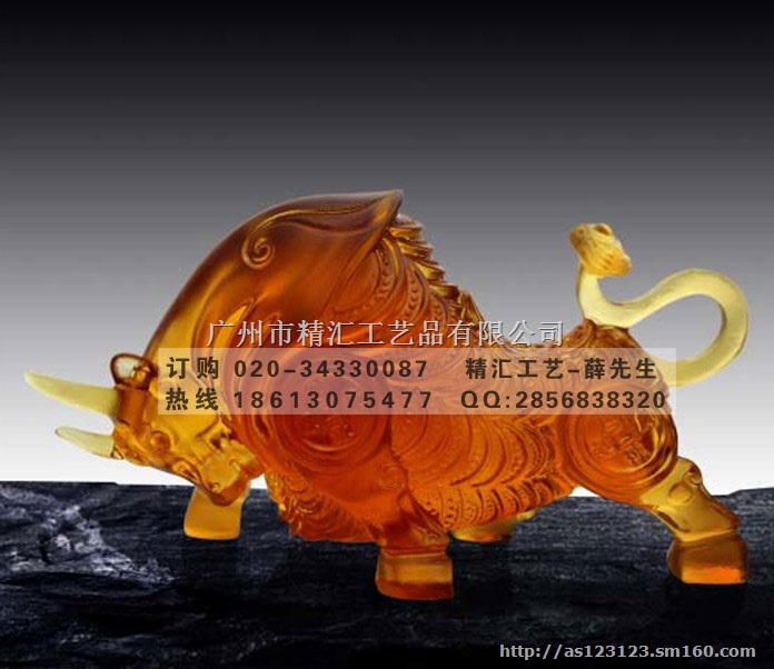 校园庆典礼品定制，公司周年庆典礼品，琉璃摆件礼品定