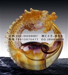 校园庆典礼品定制，公司周年庆典礼品，琉璃摆件礼品定
