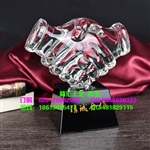 优秀合作伙伴奖杯，年底*合作奖杯定制，优秀个人奖