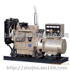 海宁东风康明斯发电机回收，二手柴油发电机组收购