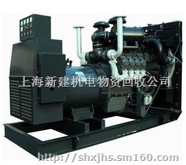 嘉善卡特柴油发电机回收，二手工程发电机组收购