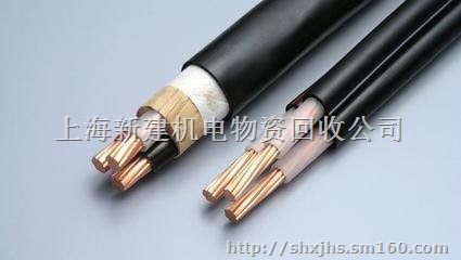 常熟铜芯电力电缆回收长期收购二手多芯设备专用电缆