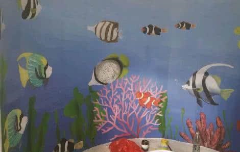 天津墙体彩绘工程