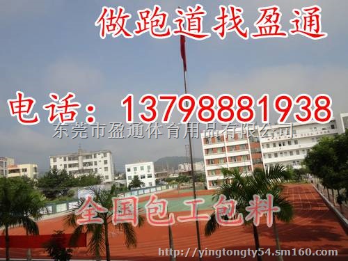 枞阳县潜山县田径跑道塑胶,彩色颗粒跑道价格