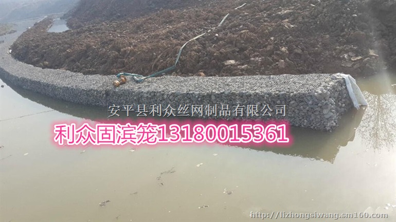 水库除险固滨笼 边脚护坡绿滨垫 边坡支护固滨笼