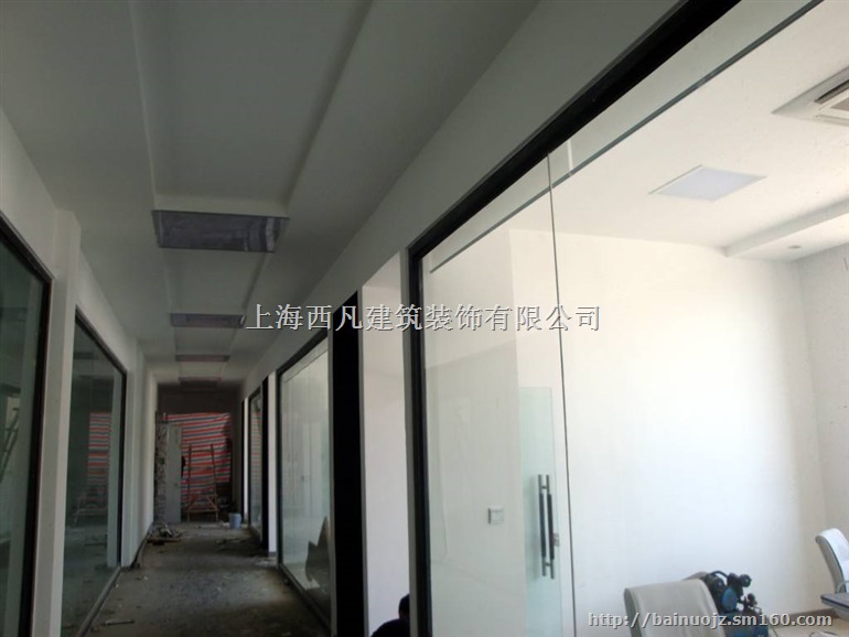 上海新场办公室隔墙吊顶,南汇办公楼隔断,厂房装修