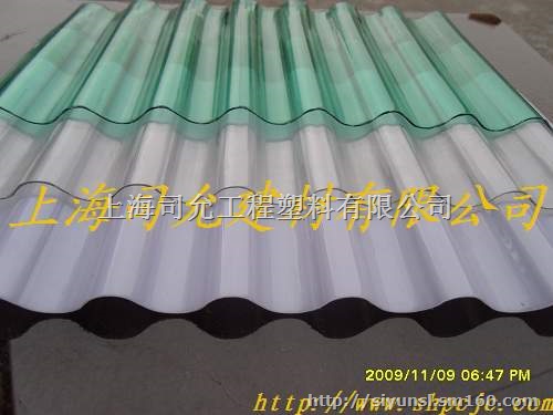 供应上海 PC波浪板、PC瓦楞板