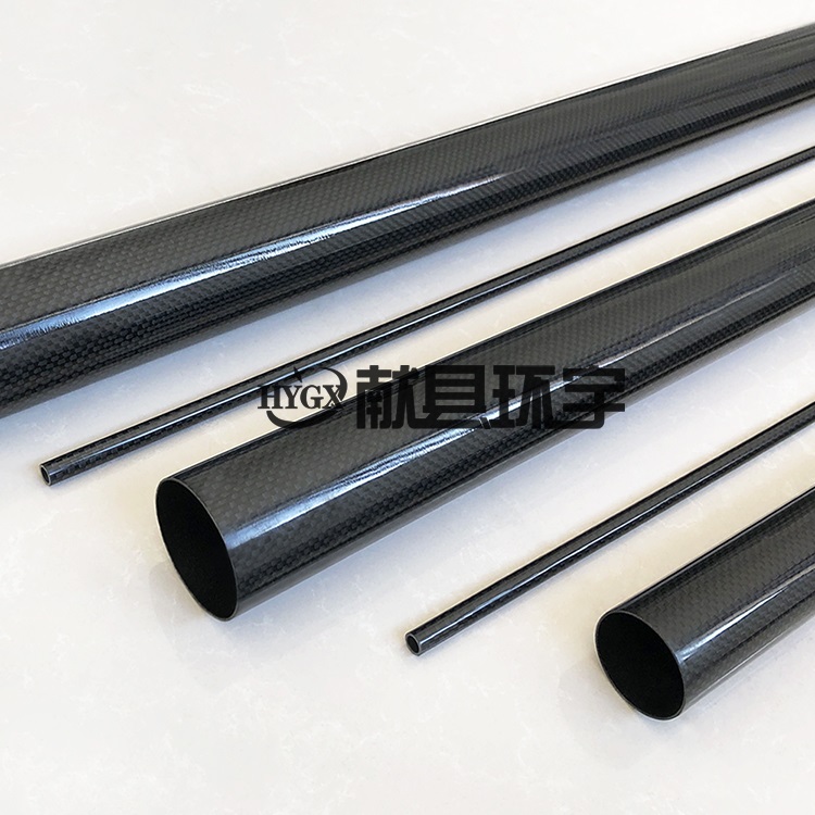 环宇厂家供应多规格3K碳纤维管加工高强