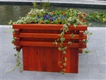 唐山木质花箱 花盆 木质花箱厂家批发价格便宜质量好
