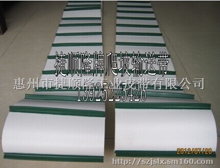 食品爬坡输送带.食品斜坡输送带.食品防滑输送带