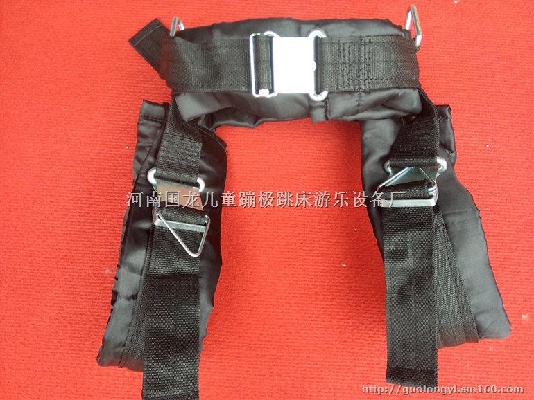 供应儿童蹦极跳床框架，小蹦极皮筋弹力绳，蹦极床安全