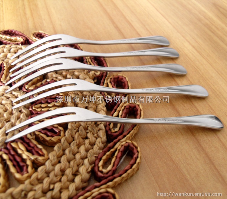 不锈钢蛋糕刀叉 生日蛋糕刀叉套装