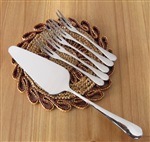 不锈钢蛋糕刀叉 生日蛋糕刀叉套装