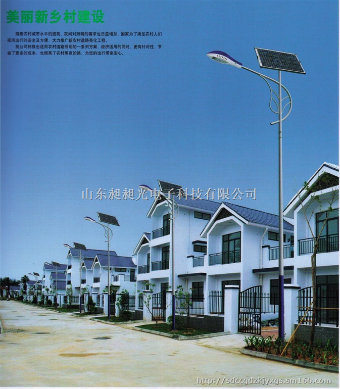 厂家直销 新农村建设专用  超亮 节能 太阳能路灯