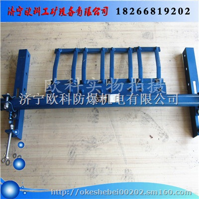 H型硬质合金清扫器 二道合金橡胶清扫器