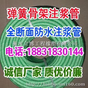 汉阳区光谷七路站湿气固化止水胶注浆管