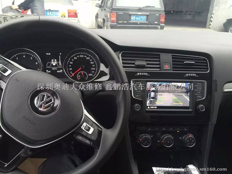 大众改装多功能方向盘激活定速巡航