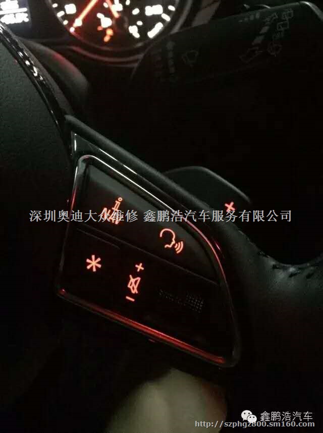 奥迪A1升级多功能方向盘