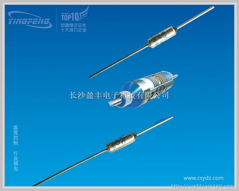 供应RF型温度保险丝熔断器热保护器温度保险丝