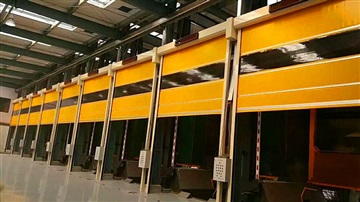 吴忠硬质快速门 卷帘门 防寒抗风