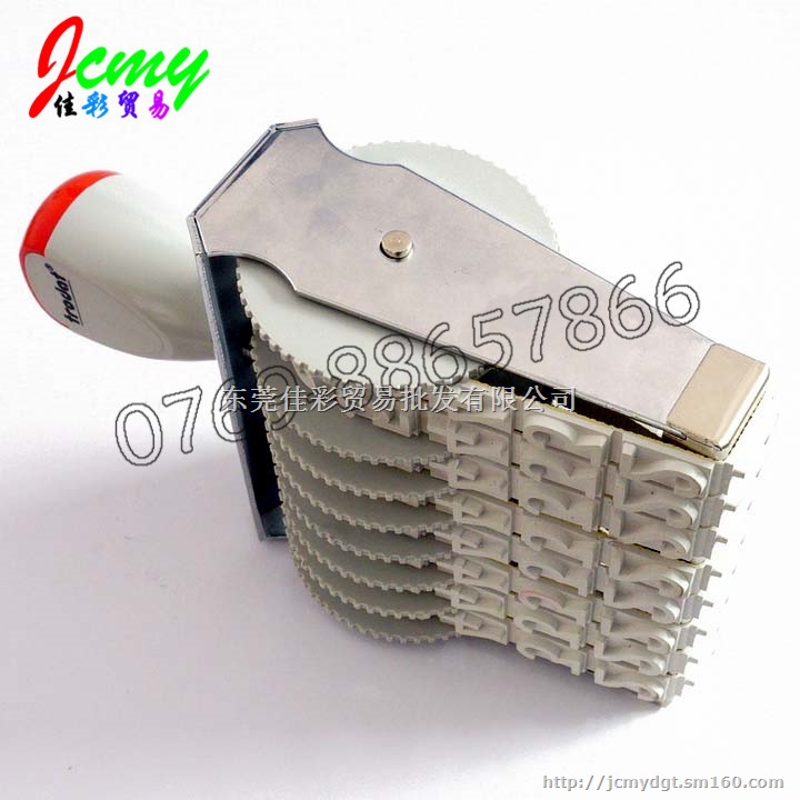 供应数字皮带印 15158号码转轮印章 批号编码印