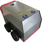 电机驱动高压冷热水蒸汽清洗机（酒店油烟机清洗机重油