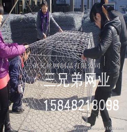 防洪石笼网、水利工程石笼网、石笼网厂家 内蒙古包头