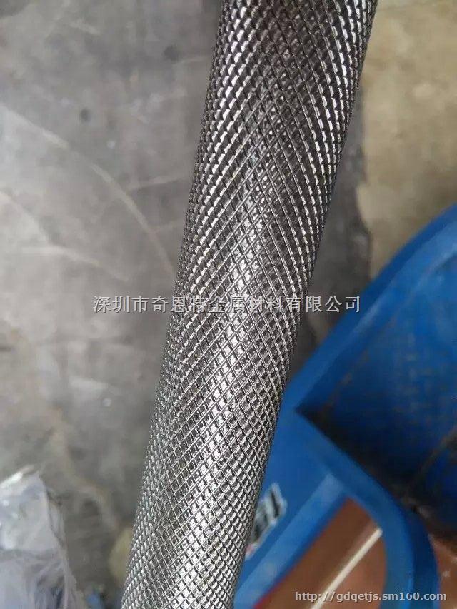 6061直纹拉花铝棒 对边六角铝棒 网纹拉花铝棒