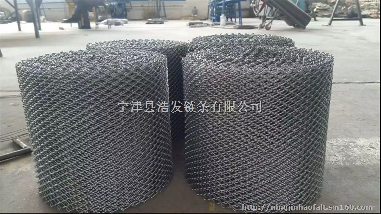 厂家直销镀锌菱形网带，价格低，质量有保证