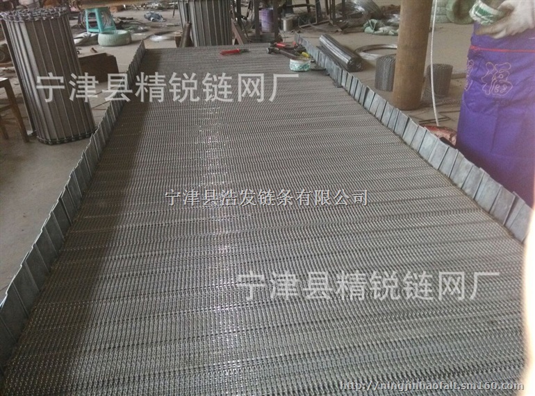 热销挡板式人字网带，全国销售领先