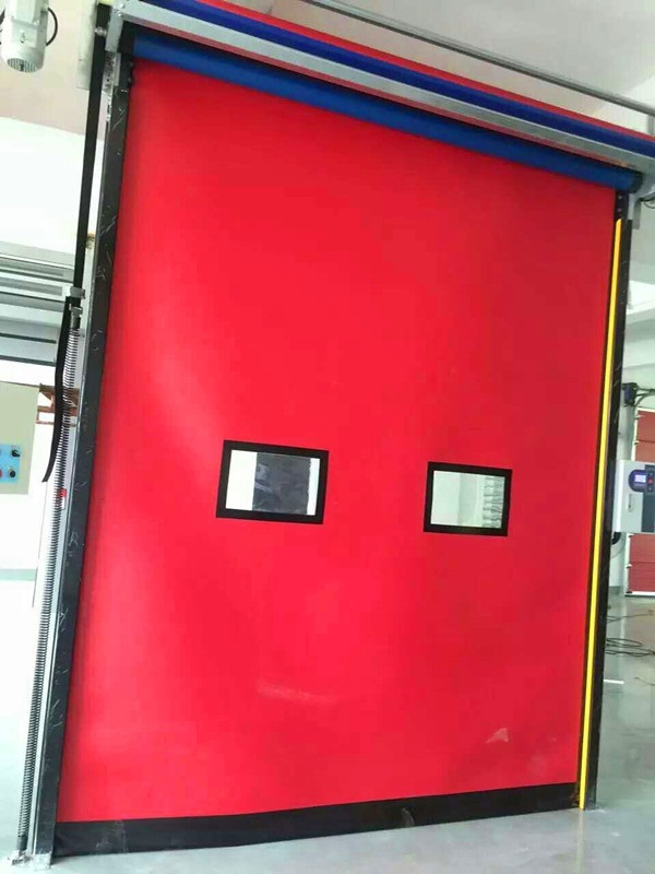 南山硬质涡轮快速门集保温节能密封高效抗风环保于一身