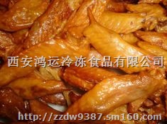渭南、延安冷冻鹅脖 鹅肠 鹅心 鹅翅批发