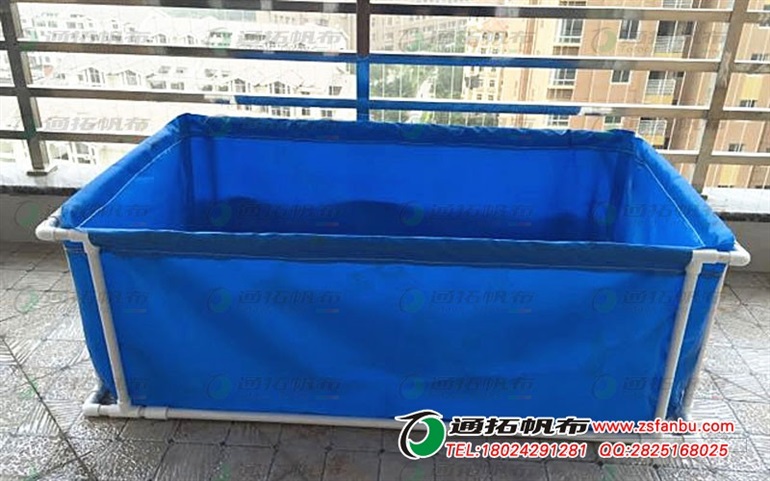 东莞PVC夹网布-夹网布游泳池定做-环保帆布鱼池