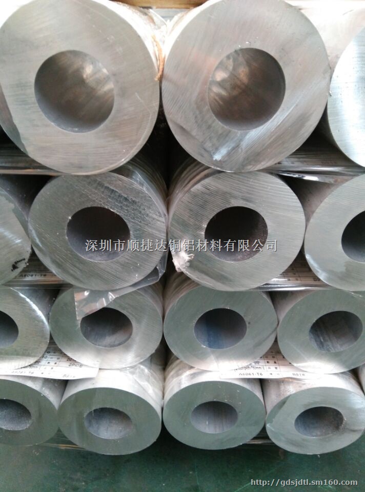 6063空心铝管 厚壁无缝铝管 6061铝管批发