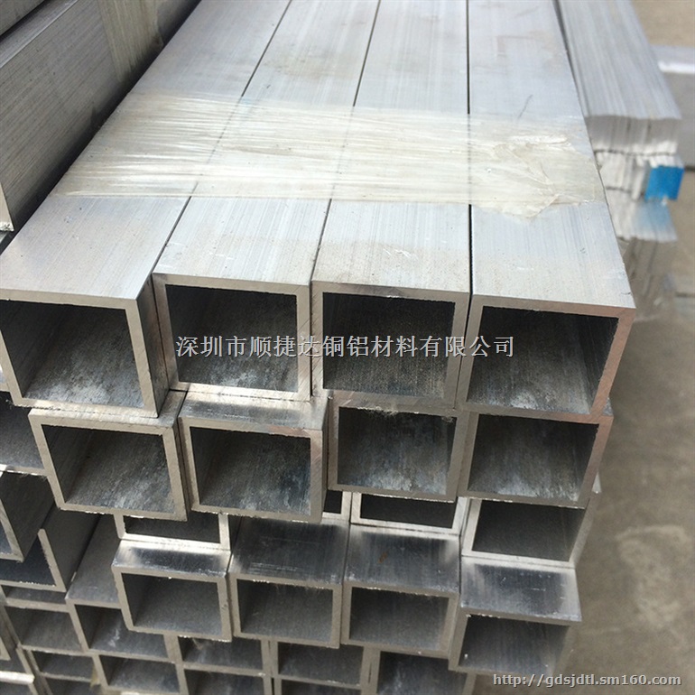 6061铝方管 6063氧化铝方管 毛坯料铝方管