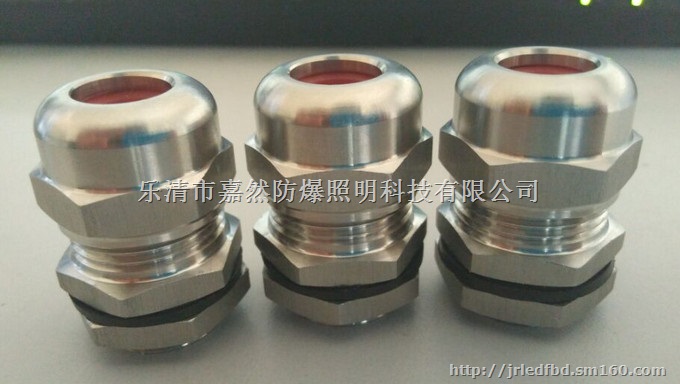6分防爆挠性连接管,NPT3/4不锈钢防爆格兰头