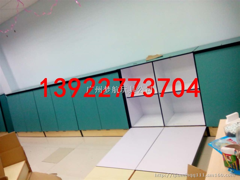 新会新款防火板木制床幼儿园墙壁床供应