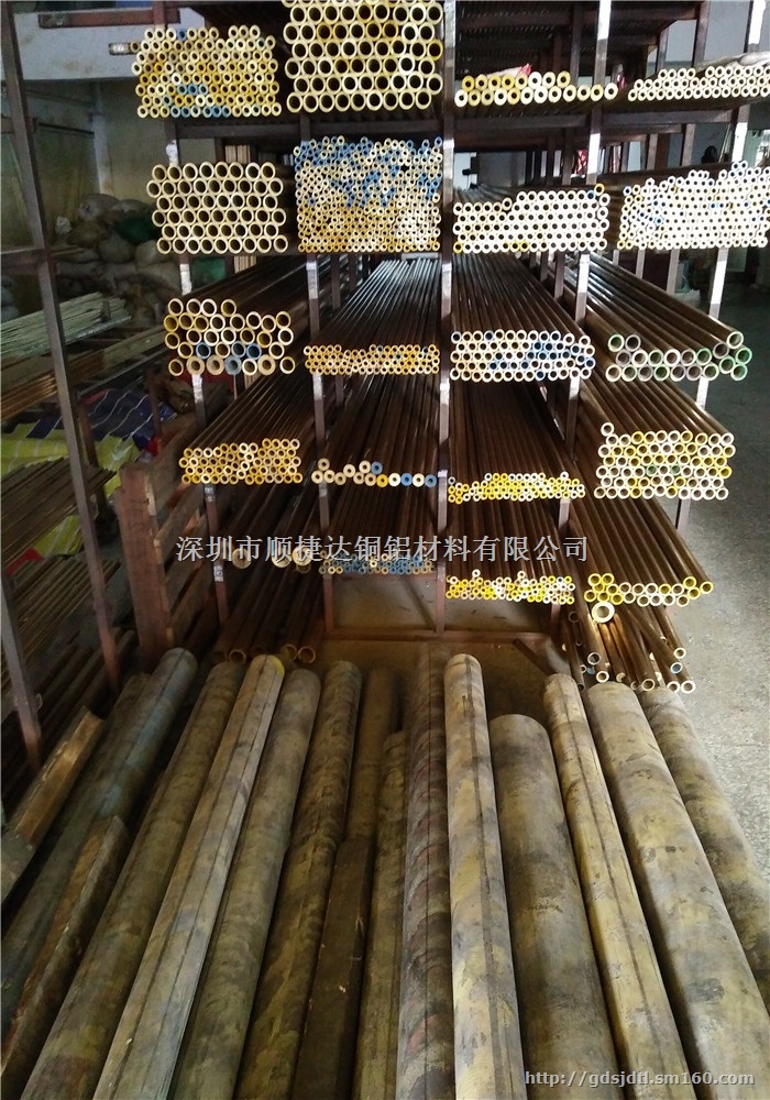 厚壁黄铜管 H59空心黄铜管 大口径黄铜管