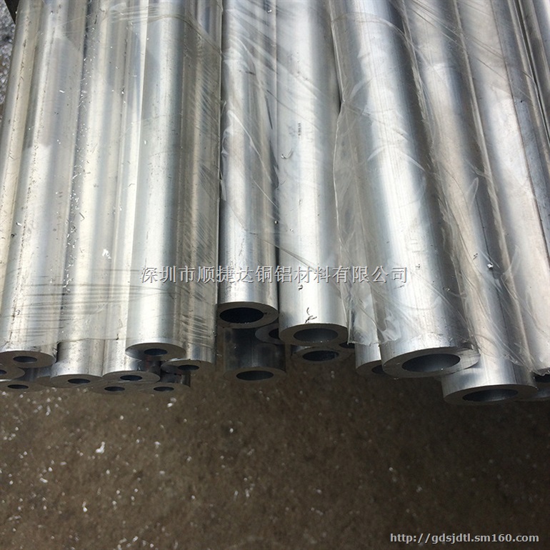 6063拉花铝管 大口径铝管 6061厚壁铝管