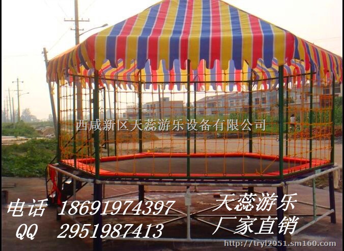 天蕊游乐 碰碰车 钢架蹦极 热卖中